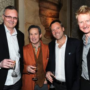Film Editor Lee Smith, Costume Designer Jeffrey Kurland, Director of Photography Wally Pfister and Production Designer Guy Hendrix Dyas attend the Eleventh Annual AFI Awards reception at the Four Seasons Hotel in Los Angeles, California.