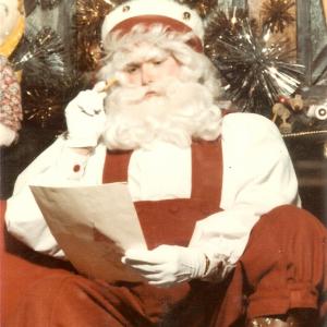 Jim Dykes as Santa Claus for Macy's NYC shoot.
