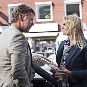 Still of Trine Dyrholm and Mikael Persbrandt in Haeligvnen 2010