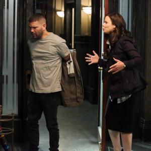 Still of Guillermo Daz and Katie Lowes in Scandal 2012