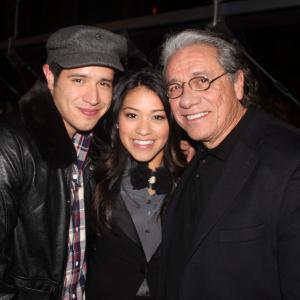 Actors Jorge Diaz, Gina Rodriguez, and Edward James Olmos at Sundance 2012