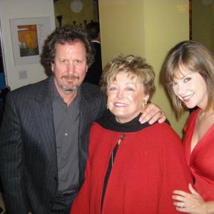 With husband David Steen and Rue McClanahan after shooting Sordid Lives the Series