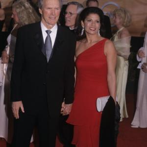 Clint Eastwood and wife Dina Ruiz circa 1990s