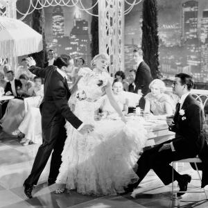 Still of Buddy Ebsen, Robert Taylor, Vilma Ebsen and Una Merkel in Broadway Melody of 1936 (1935)