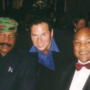 Hector Echavarria and George Foreman