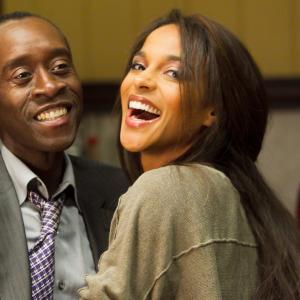 Still of Don Cheadle and Megalyn Echikunwoke in House of Lies (2012)