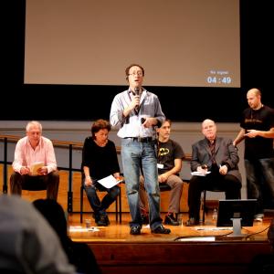 Speaking on Crime Writing at the 2010 London Screenwriters Festival  with Barbary Machin Rick Drew and Andrew Taft httpmomentsoffilmblogspotcom201011crimepayslswfhtml