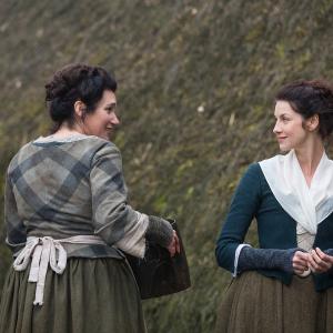Still of Valerie Edmond and Caitriona Balfe in Outlander (2014)