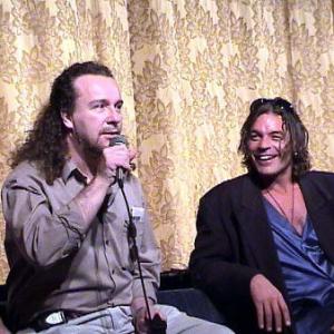 STORM 20th Anniversary Screening Q&A panel. Stan Edmonds and Thom Schioler. September 6, 2003