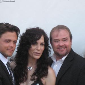 BILLY AND THE HURRICANE cast Eric Edwards Holly Gagnier and Rocky Benoit at the Feel Good Film Festival Hollywood CA