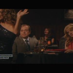 Eric Edwards as Mr. Dirksen, Melora Hardin, and Jenny Wade in THE WEDDING BAND