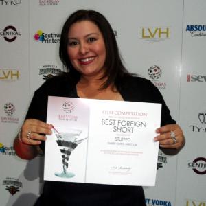 Director of Stuffed Gabby Egito winner of Best Foreign Short at the Las Vegas Film Festival