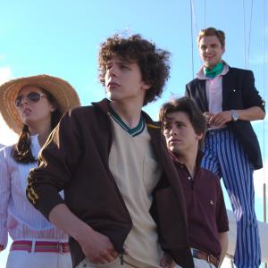 Still of Eva Amurri Martino, Jesse Eisenberg and Jason Ritter in The Education of Charlie Banks (2007)