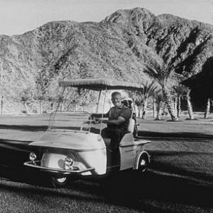 Dwight D Eisenhower in Palm Springs CA 1961