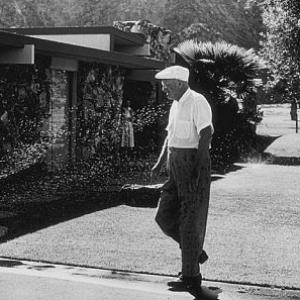 Dwight D Eisenhower at home in Palm Springs CA 1961