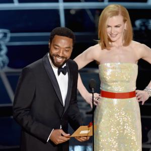 Nicole Kidman and Chiwetel Ejiofor at event of The Oscars 2015