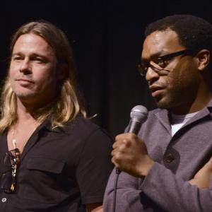 Brad Pitt and Chiwetel Ejiofor at event of 12 vergoves metu 2013