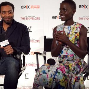 Alfre Woodard Chiwetel Ejiofor Lupita Nyongo and Steve McQueen at event of 12 vergoves metu 2013