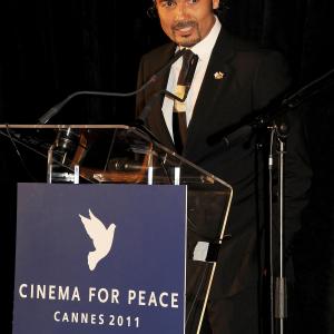 Khaled Nabawy in Cinema for Peace Dinner in Cannes May 18 2011