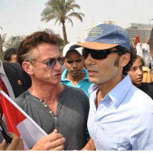 Egyptian actor Khaled Nabawy reveals he invited Veteran actor Sean Penn to visit Egypt, hoping his presence would help to show the world that the country is a safe