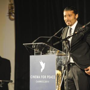 Khaled Nabawy in Cinema for Peace Dinner in Cannes May 18 2011