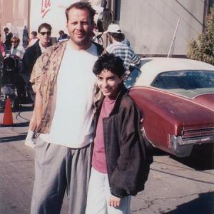 Bruce Willis and Joe El Rady in The Last Boy Scout 1991