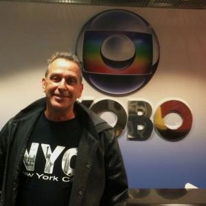 Murilo Elbas at Globo Network in NY.