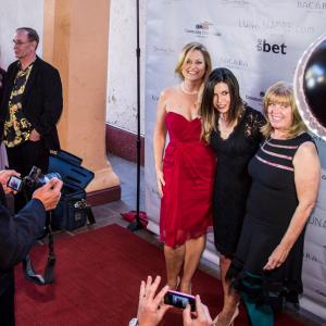 Christina Eliason, Finola Hughes and Annie J. Dahlgren at the World Premiere of 