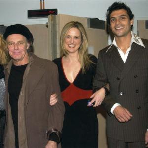 SYDNEY - 14 JUNE 2003 : JACQUELINE McKENZIE , BARRY OTTO , CHRISTINA ELIASON , JOHNNY PASVOLSKY AT THE OPENING NIGHT OF PROOF AT THE DRAMA THEATER IN SYDNEY.