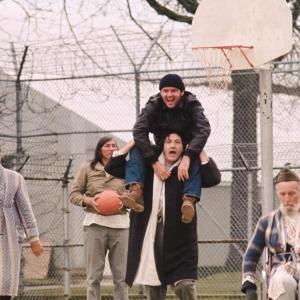 Still of Jack Nicholson Josip Elic and Will Sampson in Skrydis virs gegutes lizdo 1975