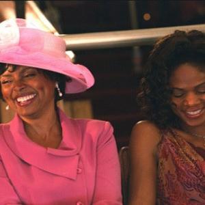 Still of Debbi Morgan and Kimberly Elise in Woman Thou Art Loosed 2004