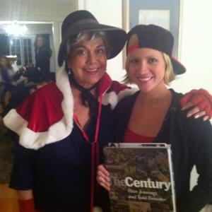Funny or Die Christmas Caroler with Brittany Snow Brittany is holding her Peter Jennings The Century gift from Bunny She dedicated her page 341 to her since Brittany played Bunnys life as an American Bandstand teenage Regular on the TV series American Dreams