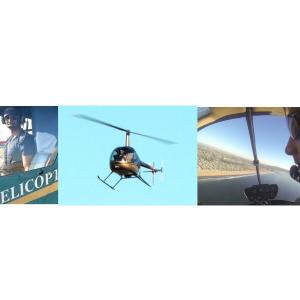 Justin flying Helicopters in real life