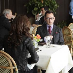 Still of Amy Acker and Michael Emerson in Person of Interest 2011