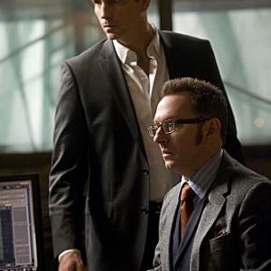 Still of Jim Caviezel and Michael Emerson in Person of Interest Many Happy Returns 2012