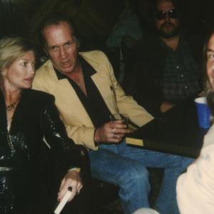 John Engel with David Carradine and others in 1988