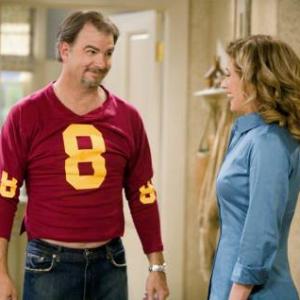 Still of Nancy Travis and Bill Engvall in The Bill Engvall Show 2007