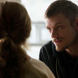 Mireille Enos Joel Kinnaman and Stephen Holder in Zmogzudyste 2011