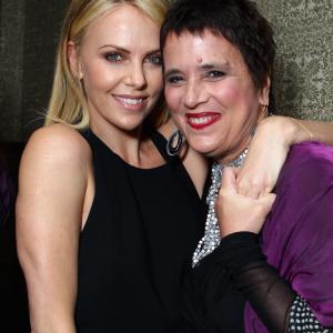 Charlize Theron and Eve Ensler