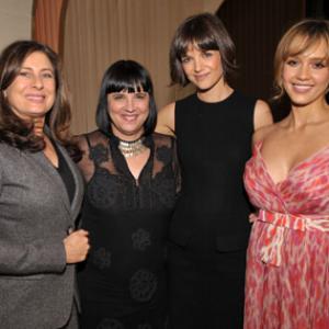 Jessica Alba, Katie Holmes, Eve Ensler, Paula Wagner