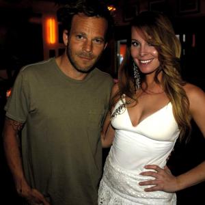 Tami Erin and Stephen Dorff of Immortals and Blade at Cindy Crawfords Place Cafe Habana Malibu