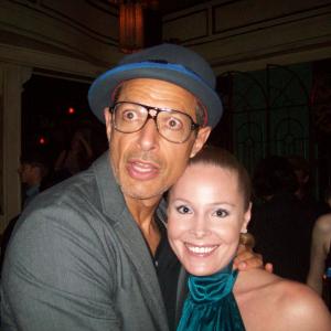 Jeff Goldblum  Tami Erin at CafeWas Hollywood Tami appeared recently in the Cartoon Networks Tim  Erics Awesome movie along side Zach Galafanakis The Hangover and John C Reilly of Chicago The film aired and was also