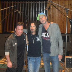 Jim Ervin Ed Roth and Chad Smith  EastWest Studios Hollywood CA