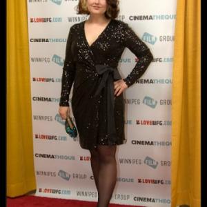 Danishka Esterhazy at Winnipeg Film Group Gala 2014.