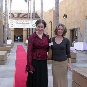 Christine Rose and Lorraine Evanoff at 2004 Artivist Film Festival