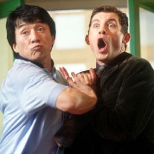 Still of Jackie Chan and Lee Evans in The Medallion 2003