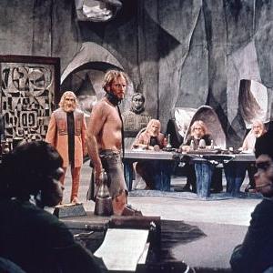 Planet Of The Apes Maurice Evans Charlton Heston