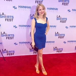 At the premiere of POLE REVERSAL at LA Shorts Fest