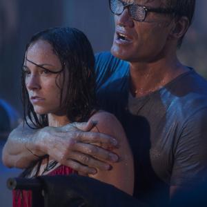 Still of Dolph Lundgren and Briana Evigan in Stash House 2012