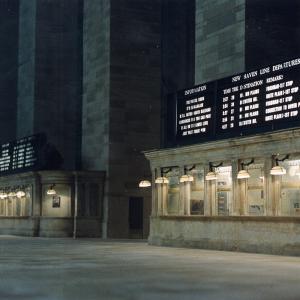 1/3 scale interior Grand Central Station 